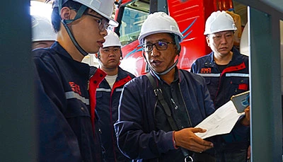 Indonesia Belt Conveyor Project Successfully Passed Final Inspection